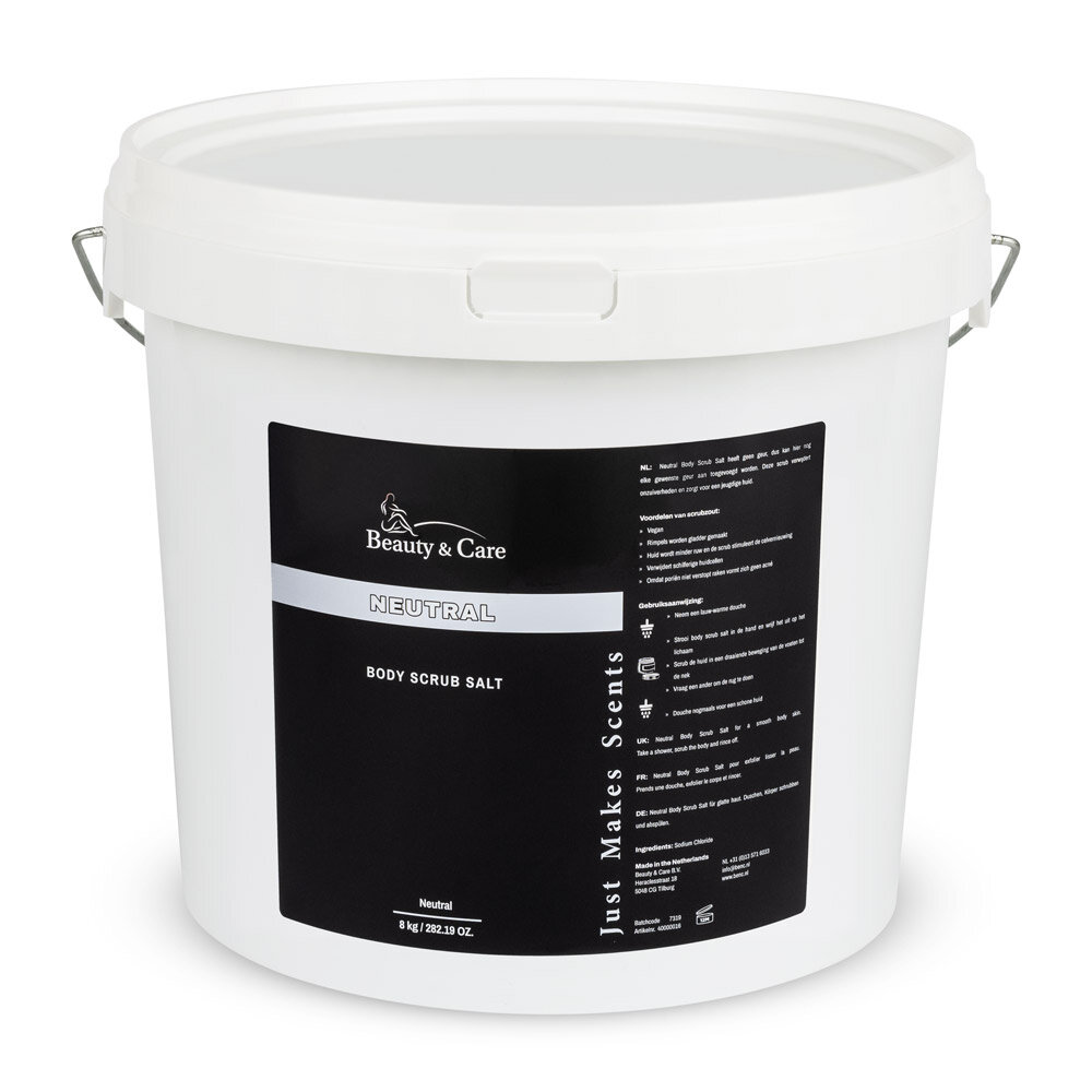 Beauty & Care Neutrales Körperpeelingsalz 8 kg eimer Beauty & Care Neutrales Körperpeelingsalz 8 kg eimer