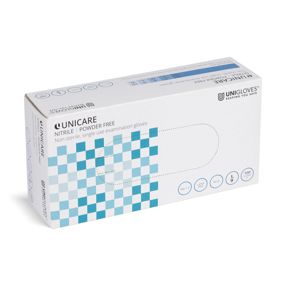 Beauty & Care Handschuh weich Nitril blau puderfrei 100 Stück Beauty & Care Handschuh weich Nitril blau puderfrei 100 Stück