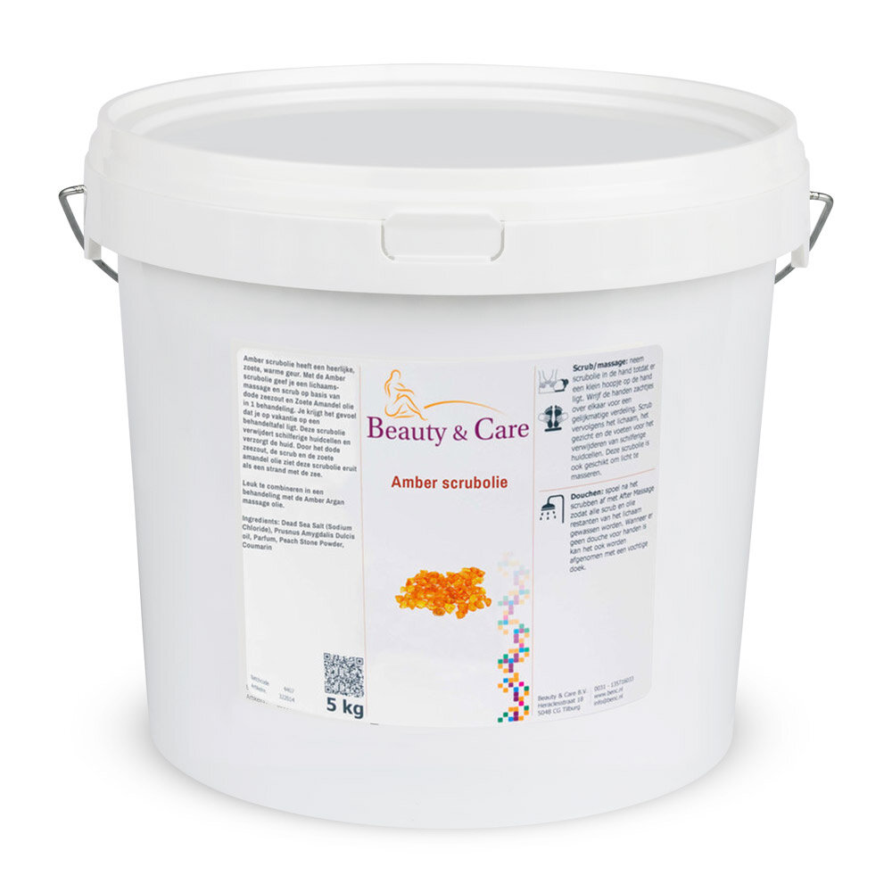 Beauty & Care Huile Exfoliante Corporelle Ambre 5 kg Beauty & Care Huile Exfoliante Corporelle Ambre 5 kg