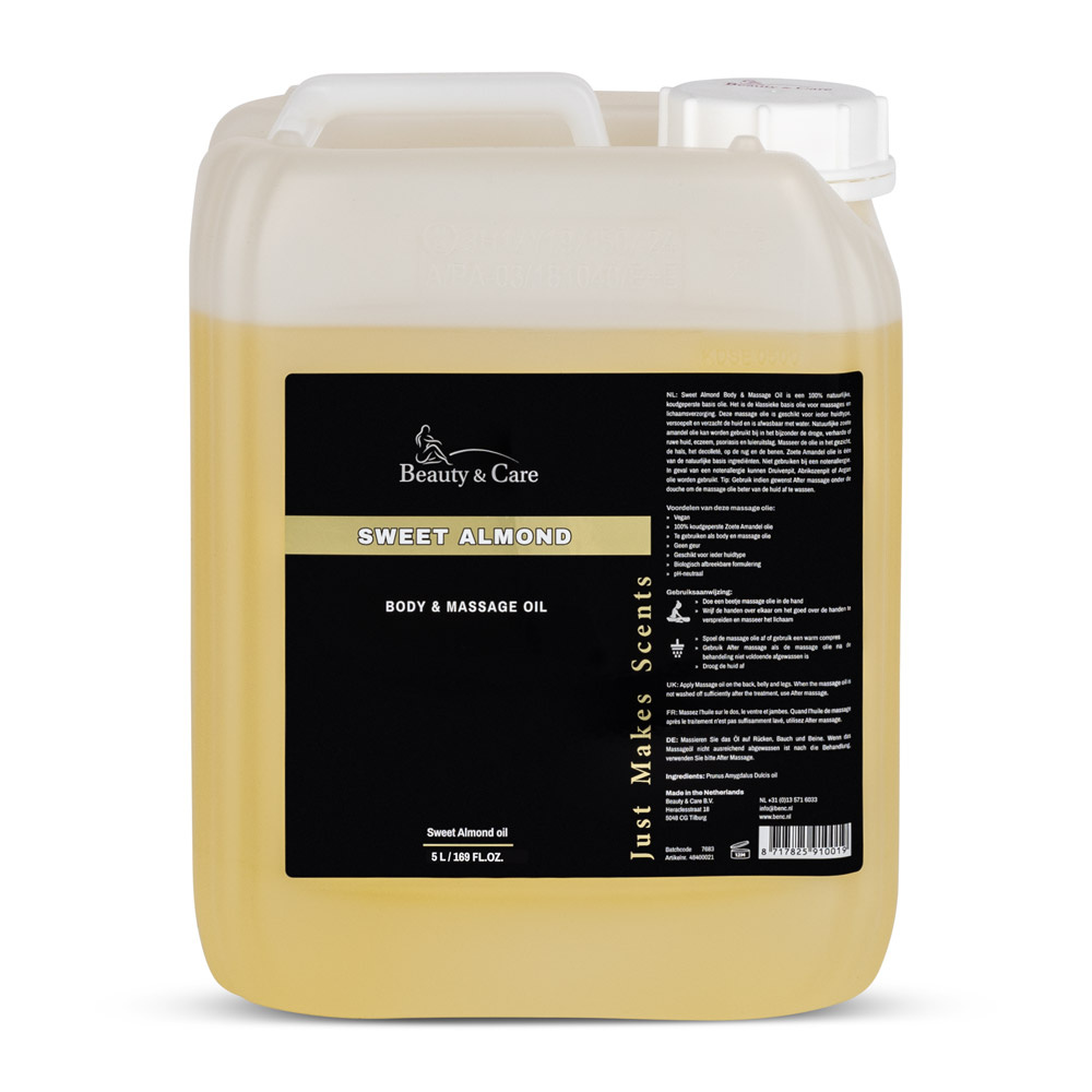 5 liters of sweet almond oil