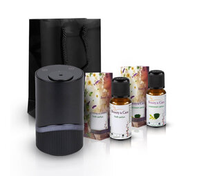 Beauty & Care Aroma Diffuser Pure Giftset 2 x 20 ml + Diffuser Beauty & Care Aroma Diffuser Pure Giftset 2 x 20 ml + Diffuser