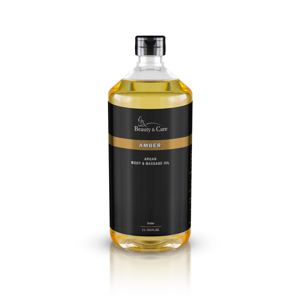 Beauty & Care Amber Argan massage olie 1 liter Beauty & Care Amber Argan massage olie 1 liter