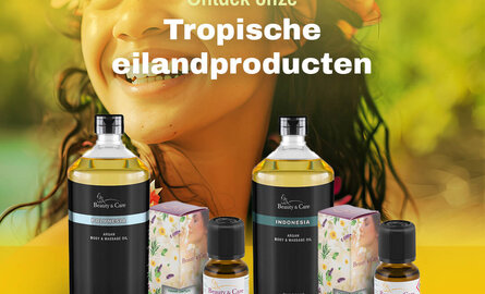 Ontdek onze tropische eilandproducten