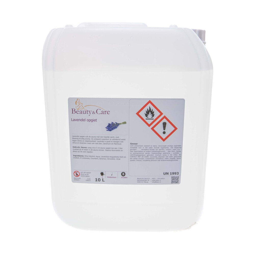 Beauty & Care Lavendel sauna opgietmiddel Beauty & Care Lavendel sauna opgietmiddel