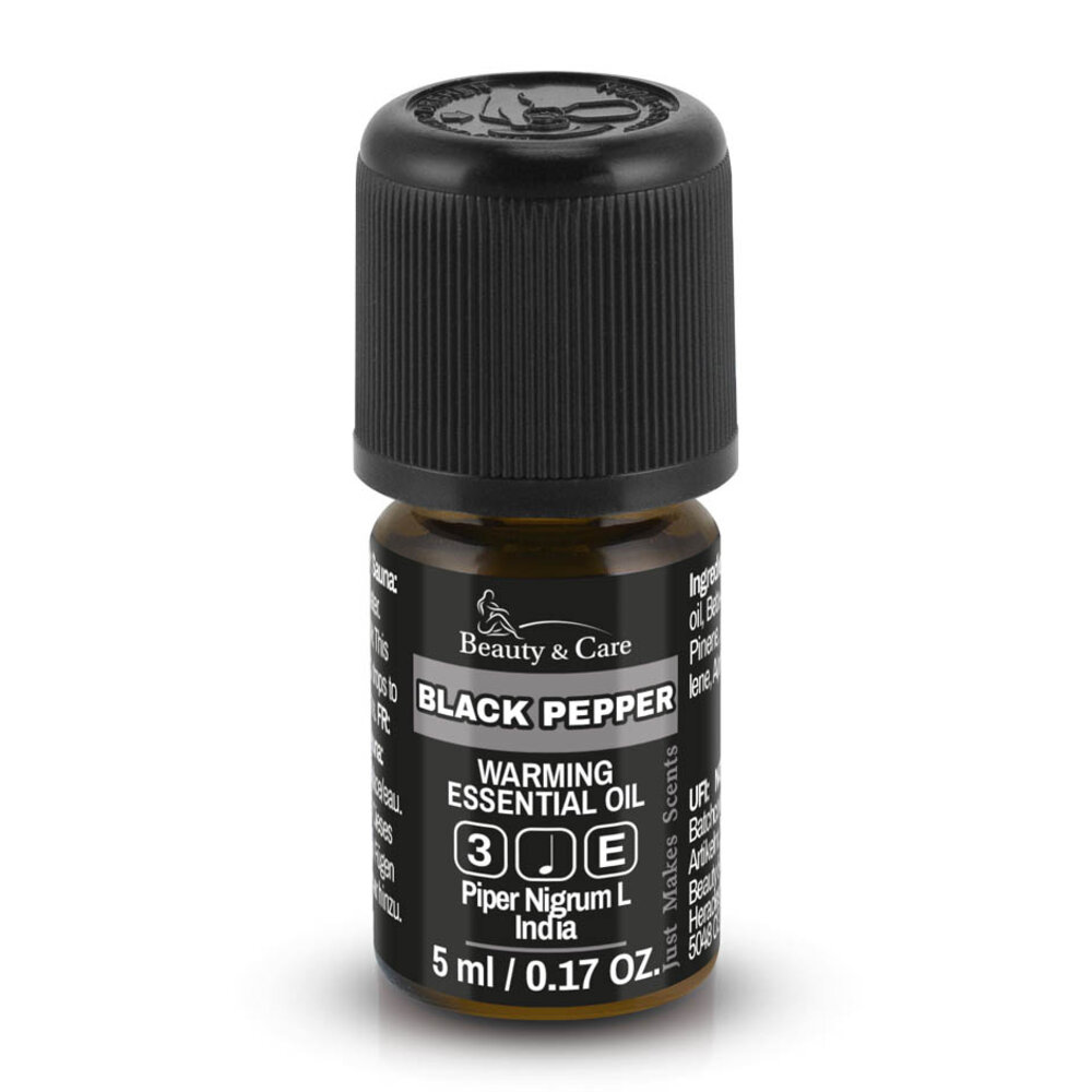 Beauty & Care Huile essentielle de Poivre Noir Beauty & Care Huile essentielle de Poivre Noir