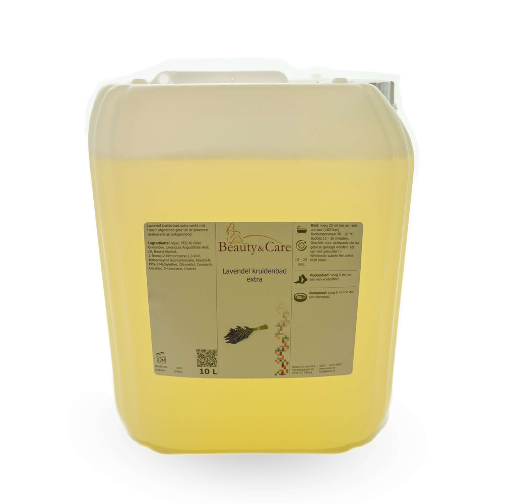 Beauty & Care Bain aux herbes à la lavande extra