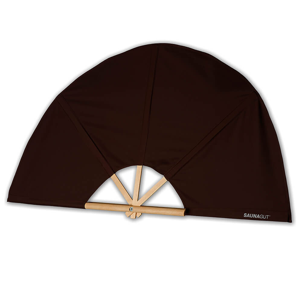 Saunagut Éventail noir 150 cm Saunagut Éventail noir 150 cm