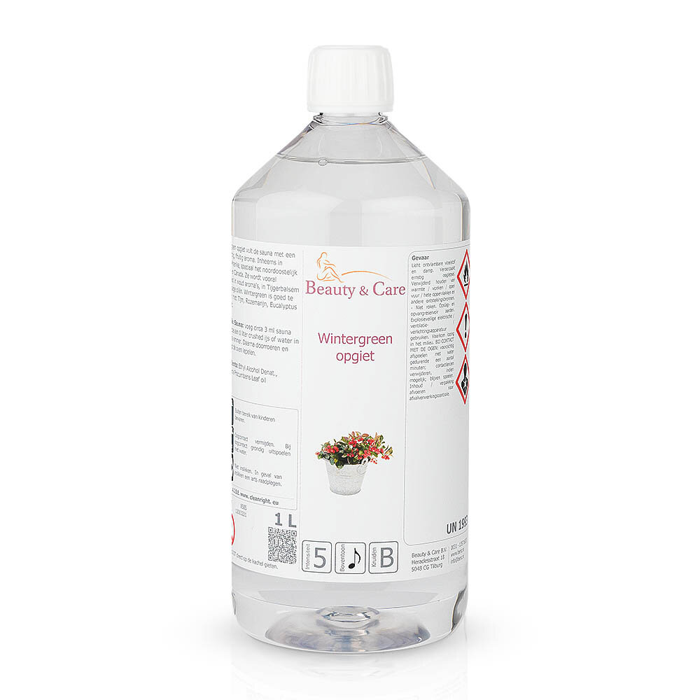 Beauty & Care Wintergreen sauna aroma 1 liter