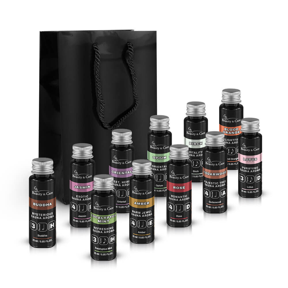 Beauty & Care Sauna Wellness Gift Set 11 x 25 ml Beauty & Care Sauna Wellness Gift Set 11 x 25 ml