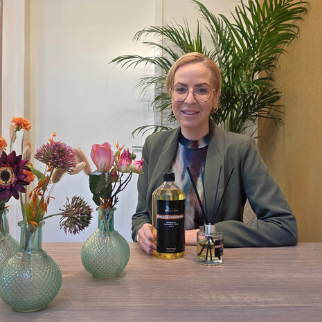 Beauty & Care Bâtonnets parfumés au bois de cèdre orange