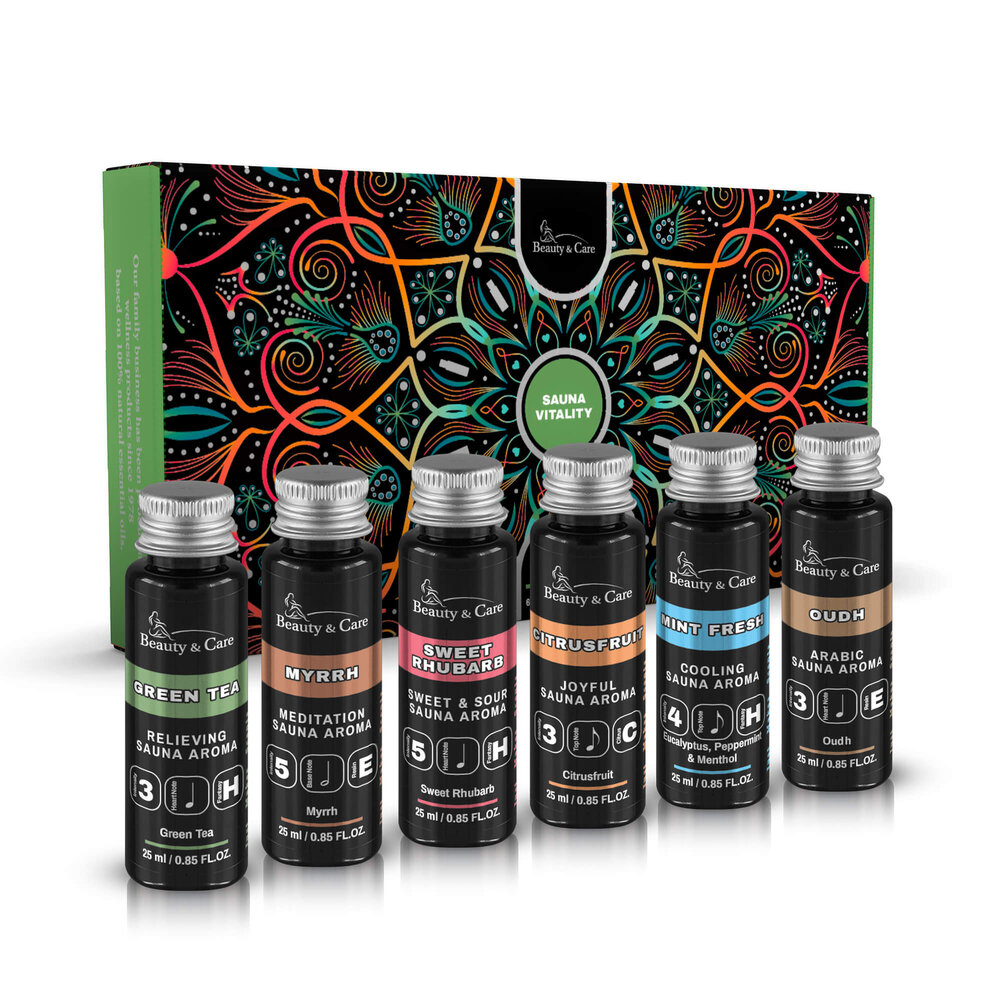 Beauty & Care Sauna Vitality Gift Set 6 x 25 ml