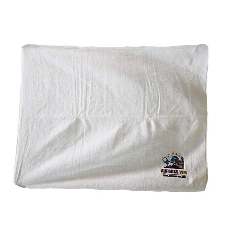 Saunagut Towel double stitched seam 75 x 100 cm 440 g/m2