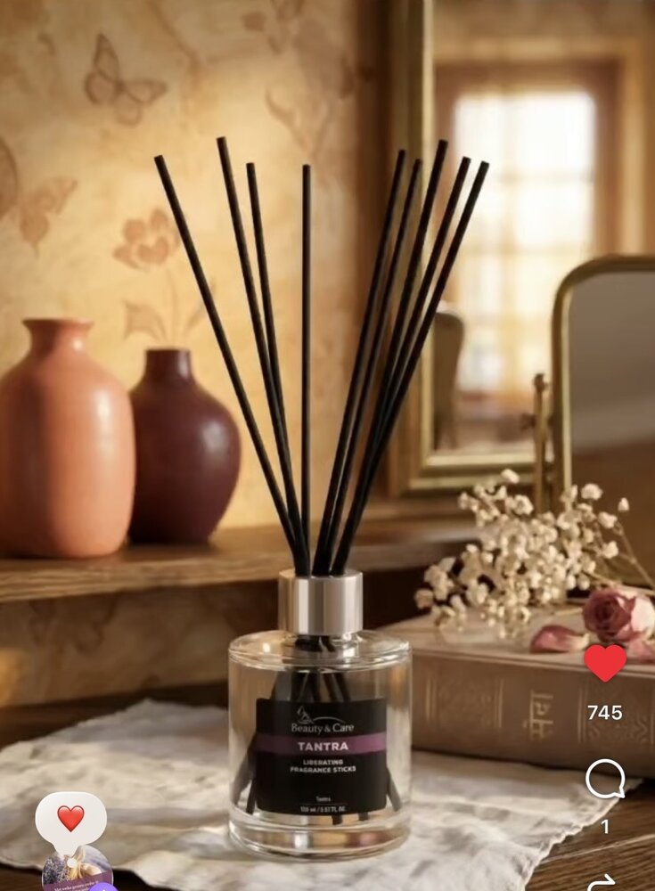 Beauty & Care Bâtonnets parfumés Tantra