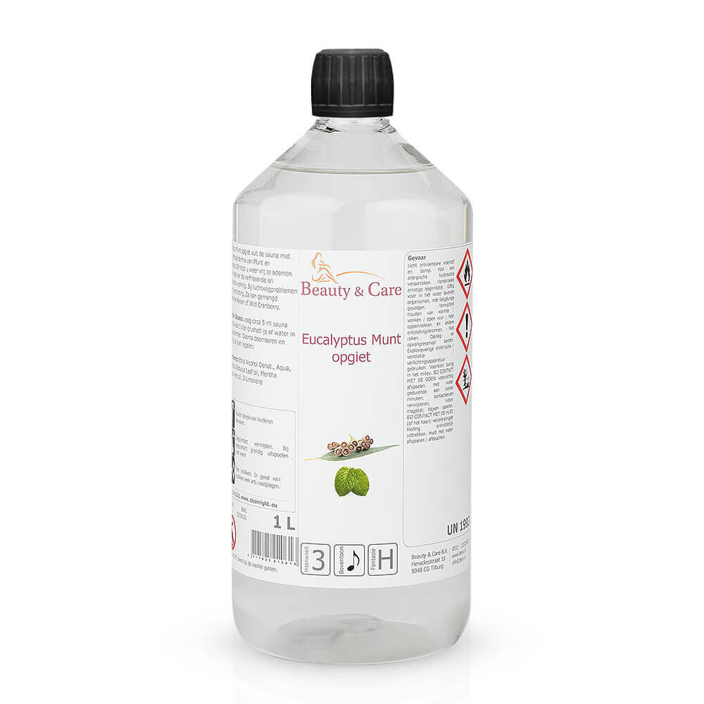 Beauty & Care Eucalyptus Munt sauna opgiet