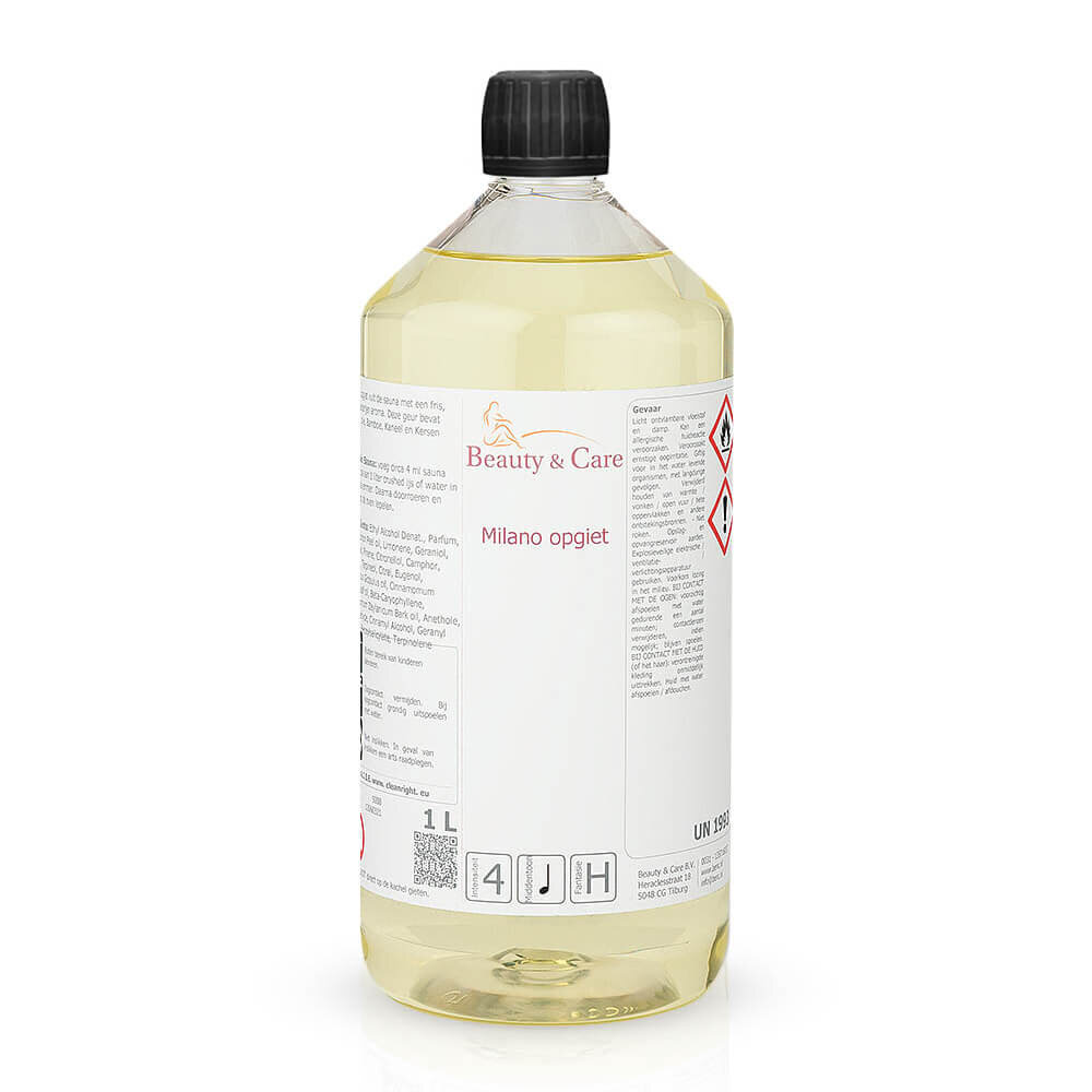 Beauty & Care Milano sauna infusion 1 liter Beauty & Care Milano sauna infusion 1 liter