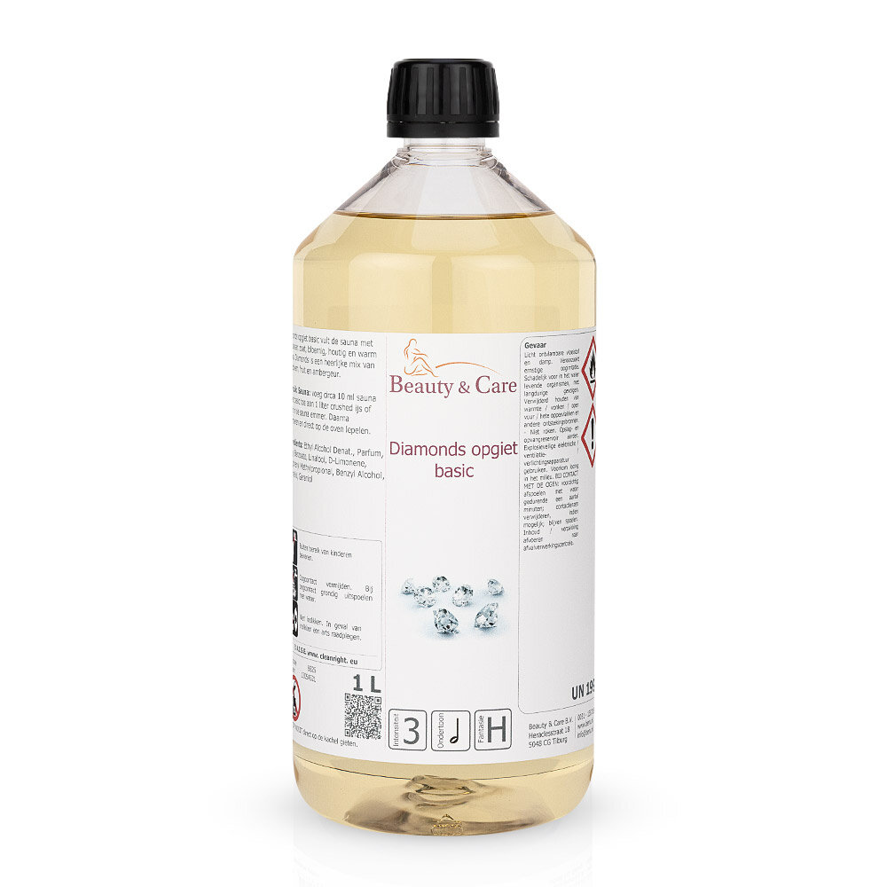 Beauty & Care Diamonds sauna aroma basic 1 liter Beauty & Care Diamonds sauna aroma basic 1 liter