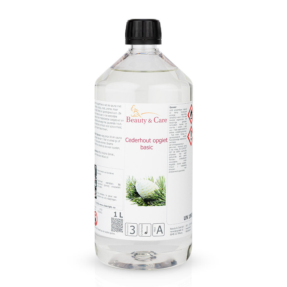 Beauty & Care Cèdre arôme sauna de base Beauty & Care Cèdre arôme sauna de base