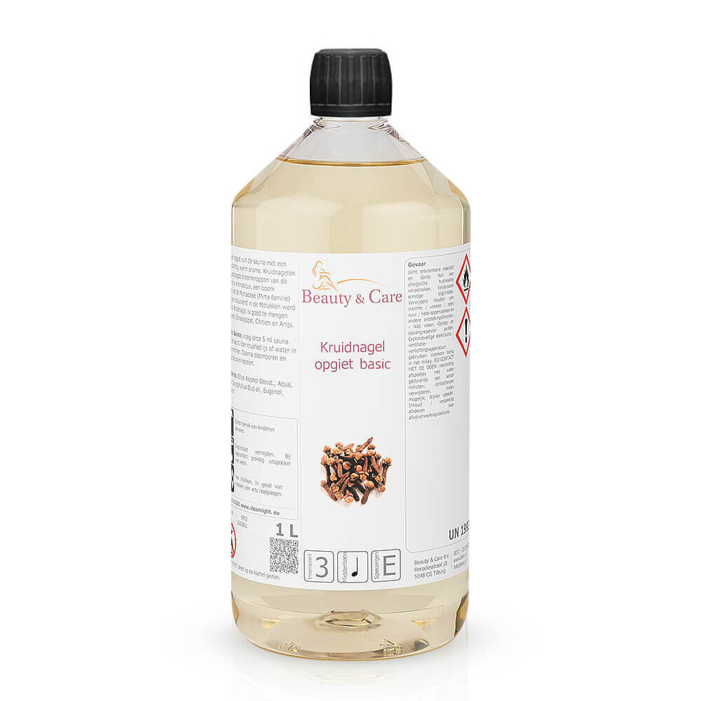 Beauty & Care Clous de girofle arôme sauna de base 1 litre Beauty & Care Clous de girofle arôme sauna de base 1 litre