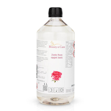 Beauty & Care Rose douce arôme sauna de base 1 litre Beauty & Care Rose douce arôme sauna de base 1 litre