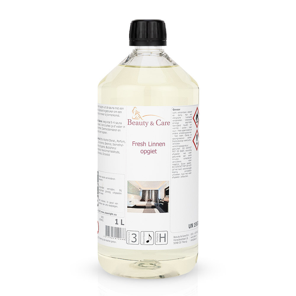 Beauty & Care Linge frais arôme sauna 1 litre