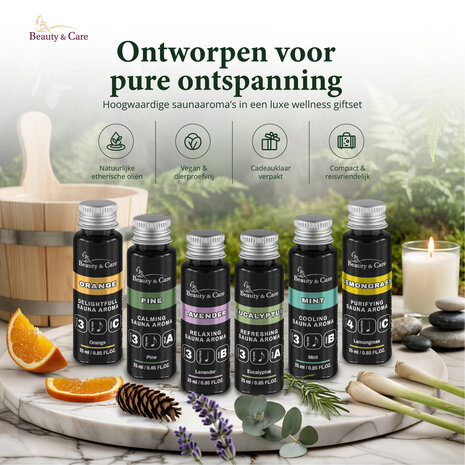 Beauty & Care Sauna Classic giftset