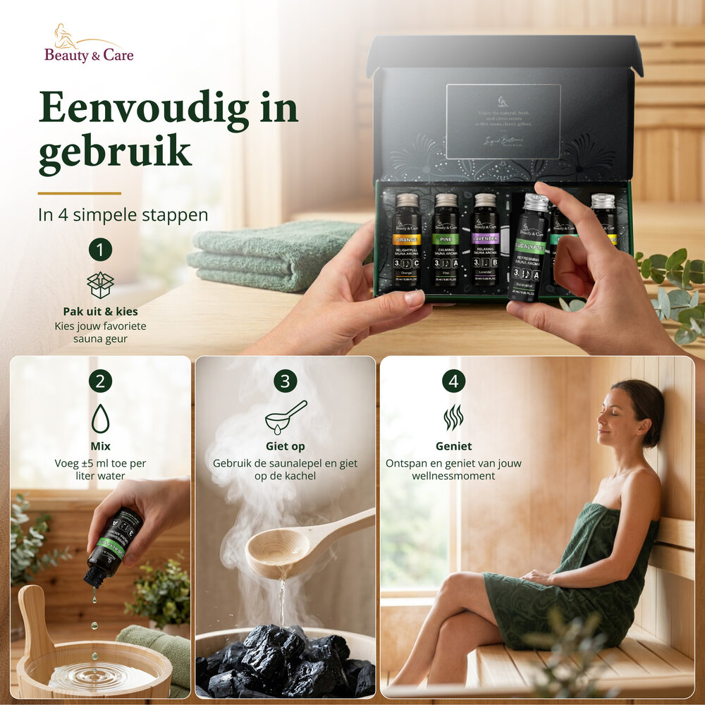 Beauty & Care Sauna Klassisches Geschenkpaket Beauty & Care Sauna Klassisches Geschenkpaket
