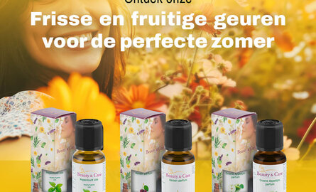 Zomergeuren en wellness producten voor de zomer