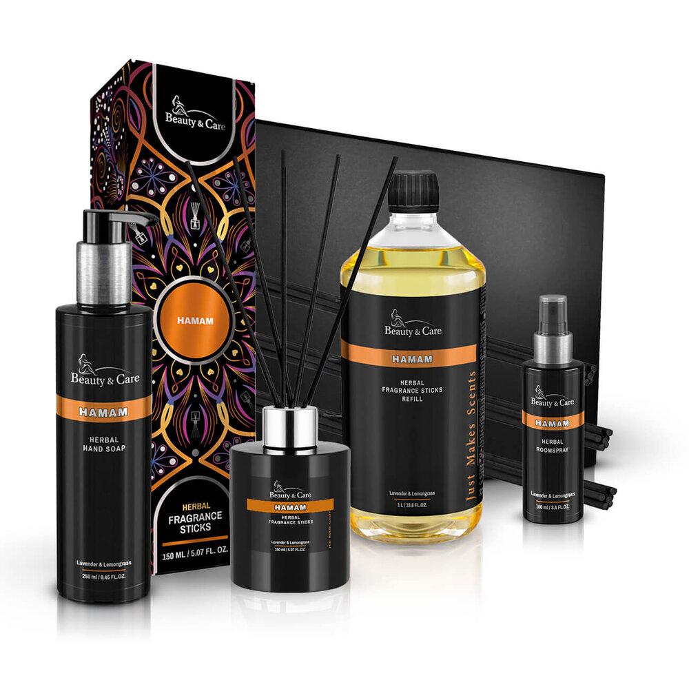 Beauty & Care Hamam 3 maanden geurpakket XL Beauty & Care Hamam 3 maanden geurpakket XL