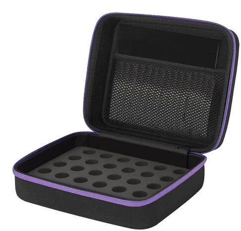 Beauty & Care Geurentasje met foam voor 30 flesjes Beauty & Care Geurentasje met foam voor 30 flesjes
