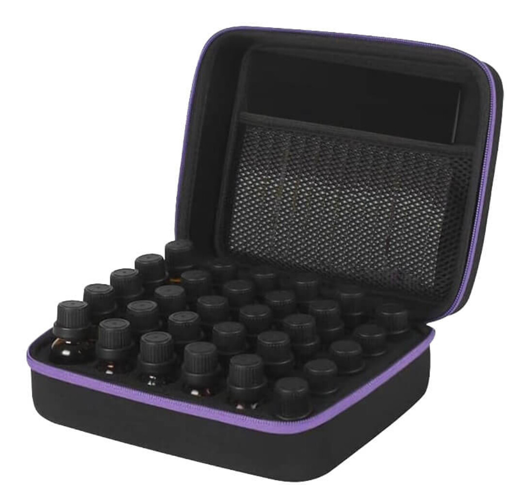 Beauty & Care Geurentasje met foam voor 30 flesjes Beauty & Care Geurentasje met foam voor 30 flesjes