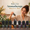 Beauty & Care Coffret d'aromathérapie contenant 30 flacons de 5 ml de parfum pur et 10 grammes de cristaux de menthol, le tout dans un sachet de rangement.
