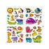 Stickervel Dieren Glans assorti