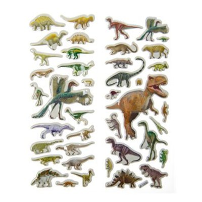 Stickervel dino's