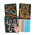 Sticker plakkaarten Jungle, set á 8 stuks ( Voorraad 7 sets OP=OP))