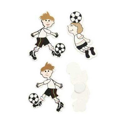 Deco figuurtjes voetballer hout