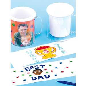 Design je beker ( 4 stuks)