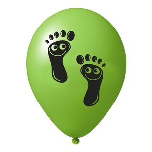 Ballon Funny Feet (100 stuks)