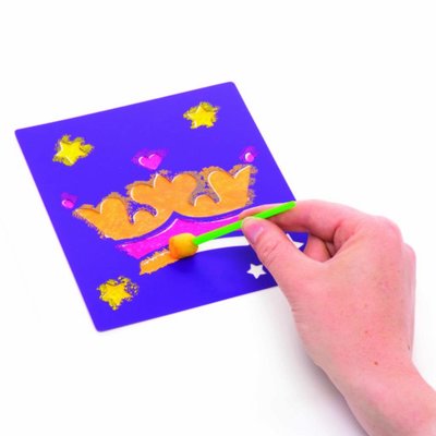 Sjablonen sprookjes, set á 6 stuks ( Voorraad 8 sets OP=OP)