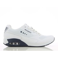 Oxypas Oxypas Justin wit/ navy - Beperkte maten met ouder logo ( MAATADVIES, NEEM 1 MAAT GROTER!)