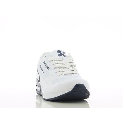 Oxypas Oxypas Justin wit/ navy - Beperkte maten met ouder logo ( MAATADVIES, NEEM 1 MAAT GROTER!)