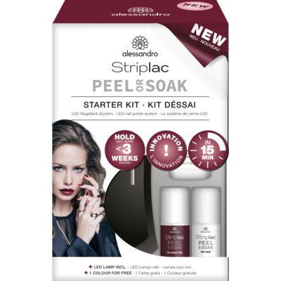 Alessandro Striplac Peel or Soak Starter Kit