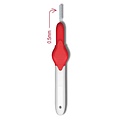 Stoddard Optim ragers brushes rood, mt 0,5 mm