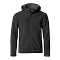 Clique Clique Basic Hoody Softshell herenjack div. kleuren