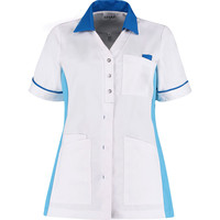 SHAE Damesjas Emma wit/blauw  UITLOOP, geen retour mogelijk