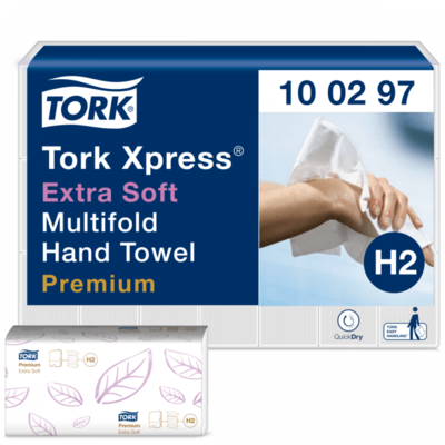 Tork Express papieren handdoeken, 2 laags