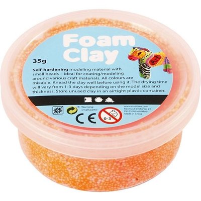 Foam Clay 35 gr. neon oranje