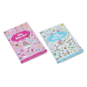 Glitter Stickerboek ( voorraad 15 stuks OP = OP)