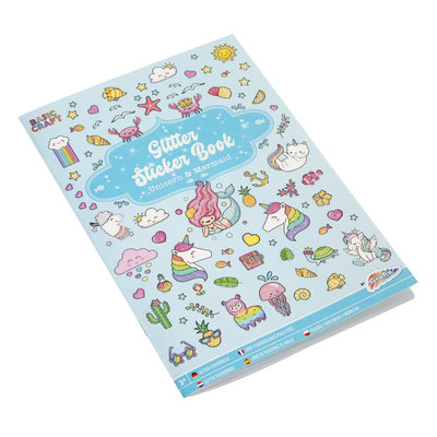 Glitter Stickerboek ( voorraad 15 stuks OP = OP)