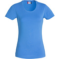 Clique Clique Carolina Basic shirt korte mouw polar blauw