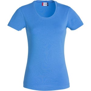 Clique Clique Carolina Basic shirt korte mouw polar blauw